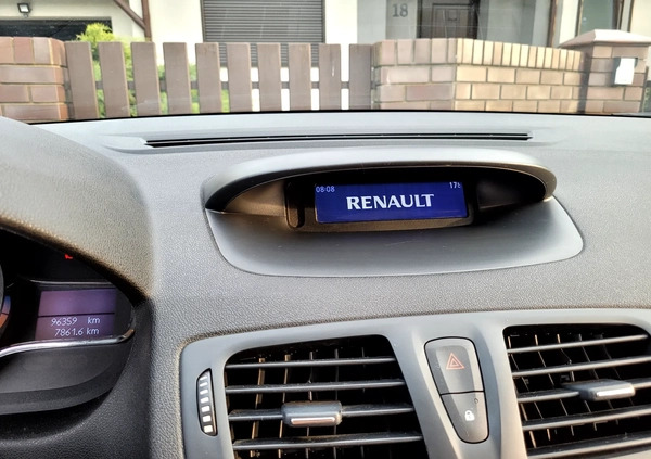 Renault Megane cena 15000 przebieg: 96359, rok produkcji 2013 z Pleszew małe 277
